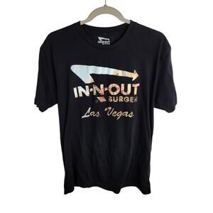 In-N-Out Burger Las Vegas T-Shirt Large Black‎